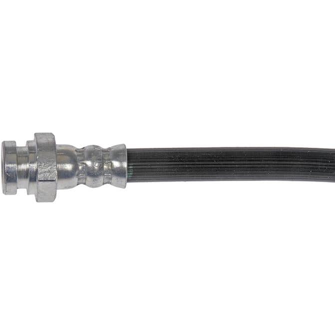Brake Hose - Brake Hydraulic Hose - Brake Line - This automotive brake hydraulic hose was precision-engineered to match the fit, function and performance of the original brake hose on specific vehicles and positions to ensure safe, long-lasting durability as part of a complete brake repair. - Chevrolet 2017-16, Chevrolet 2010-05, GMC 2010-05, Isuzu 2016-12, Isuzu 2010-05 - DORMAN 11.61" Flexible Rubber Hydraulic Brake Hose for Chevrolet