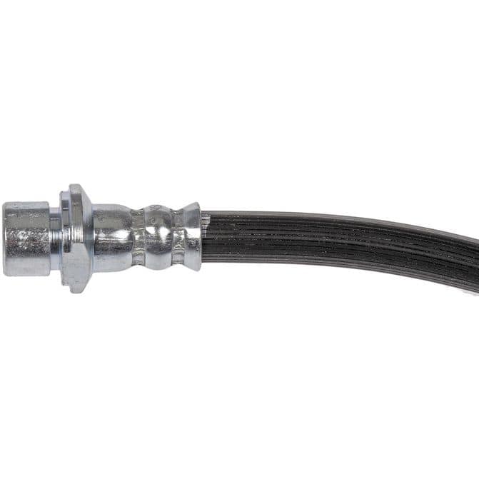 Brake Hose - Brake Hydraulic Hose - Brake Line - This automotive brake hydraulic hose was precision-engineered to match the fit, function and performance of the original brake hose on specific vehicles and positions to ensure safe, long-lasting durability as part of a complete brake repair. - Hino 195 2014-13, Toyota Corolla 2013-12 - Brake Hydraulic Hose - DORMAN 21.73" Flexible Rubber Hydraulic Brake Hose for Hino
