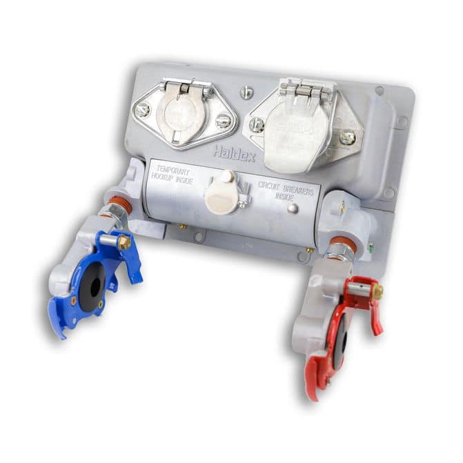 Haldex Interline Style Nosebox Assembly with Gladhand