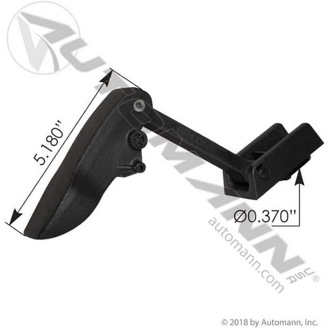 Automann Hood Latch for Kenworth T880 & T680, Replaces L56