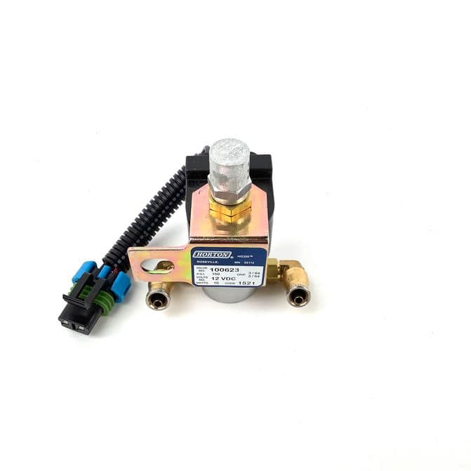HORTON 12V 3 Way Fan Clutch Solenoid Valve - Silver 993366