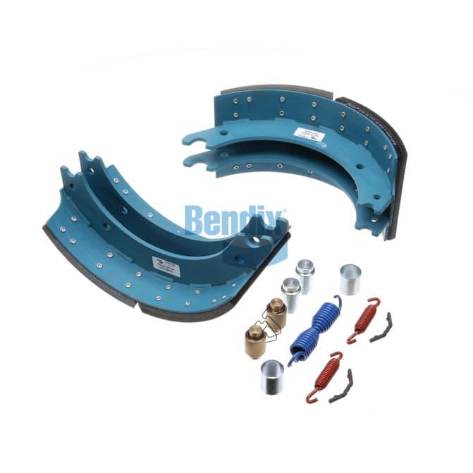 BENDIXBRAKE SHOE KIT,BENDIX Q+ KT4707QBB230 FleetPride