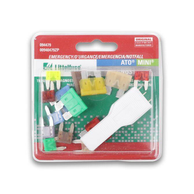 ATO and MINI Emergency Fuse Kit with Tester 00940479ZP | FleetPride