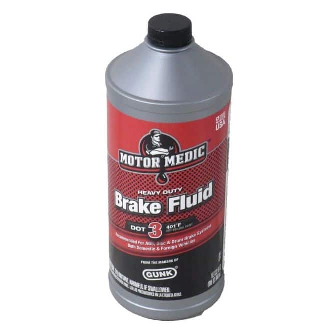 Motor Medic Dot 3 Heavy Duty Brake Fluid - 32 oz. M4432