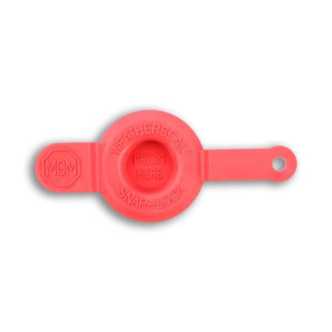 MGM Brakes 9 × 4 × 4 cm Weatherseal Plug Kit - Red 9019005P