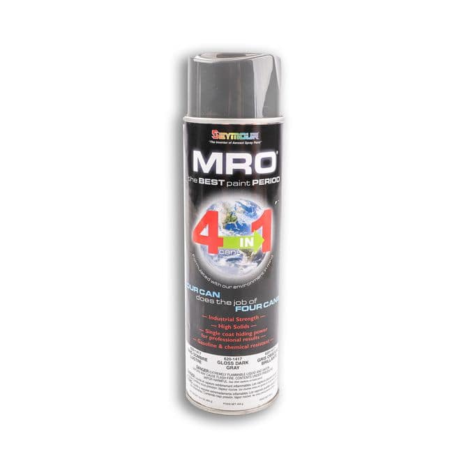 Seymour MRO Industrial High-Solids Spray Paint, ANSI 49 Dark 