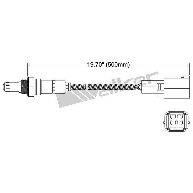 WALKER PRODUCTS-Oxygen Sensor 25025029 | FleetPride