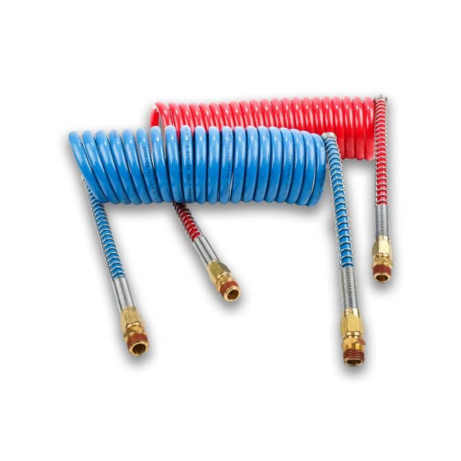 Buy PU AIR SPIRAL HOSE 15M 640PSI 1/4BSPT.ASIANOnline At Price AED 156