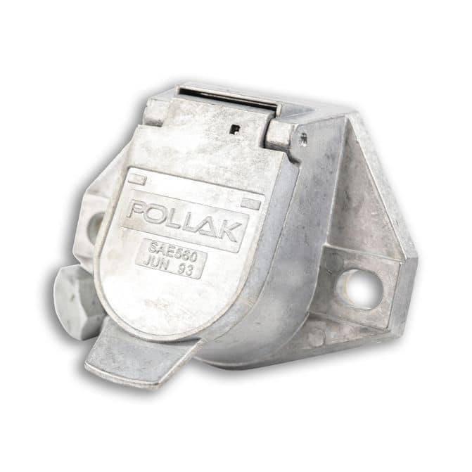 Pollak 7-Pole Bullet Terminal Socket 11797P | FleetPride