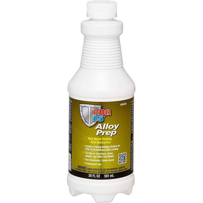 Alloy Prep Soft Metal Etching Rust Neutralizer 20 Ounce POR40020