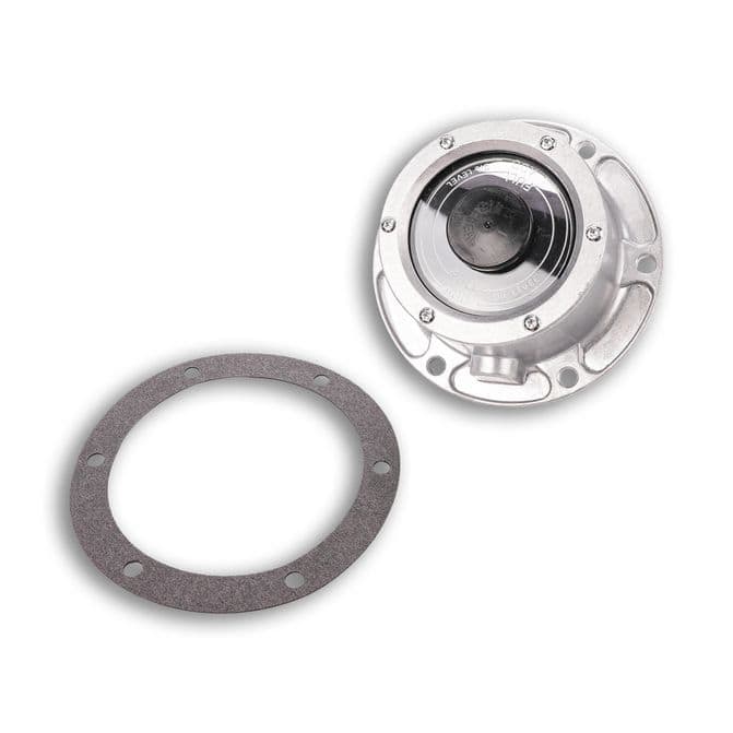 Power Products 6-Bolt Aluminum Hub Cap 74009B | FleetPride