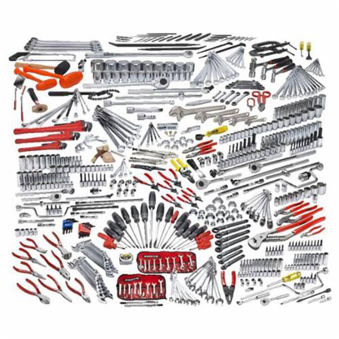 Proto Metric/SAE Master Technician Maintenance Tool Set - 613 Piece ...