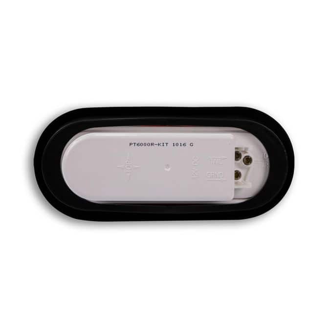 OTR Oval Stop / Tail / Turn Light - Red PT6000RKIT | FleetPride