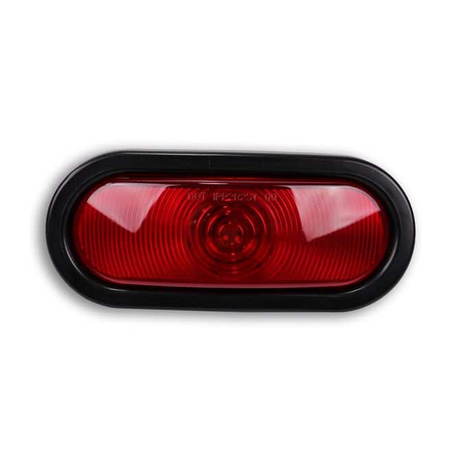 OTR Oval Stop / Tail / Turn Light - Red PT6000RKIT | FleetPride