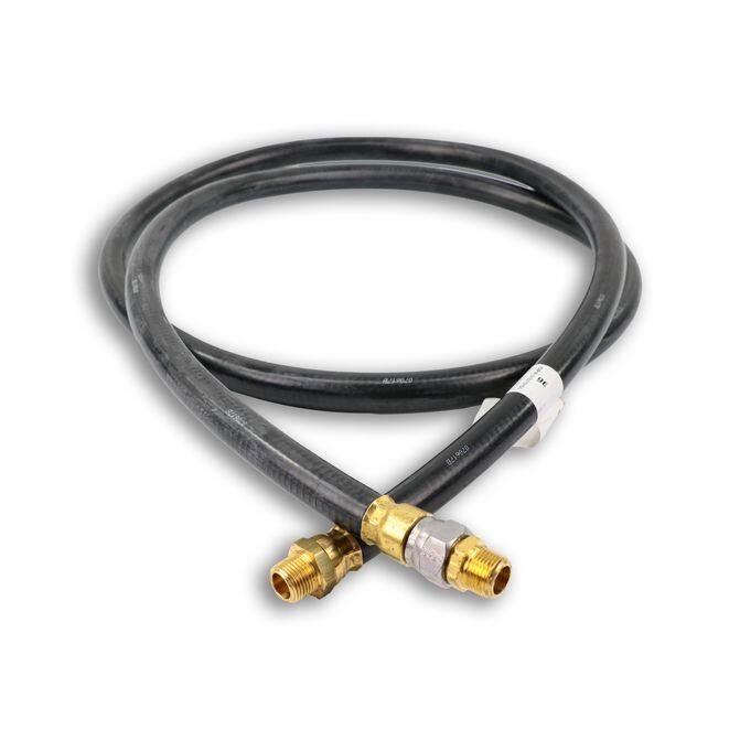Power Products 3/8" X 84" Rubber Air Brake Hose with 3/8" Swivel on One