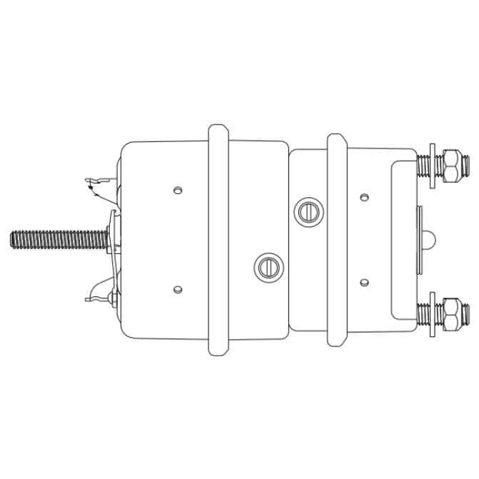 HENDRICKSON Chamber Assembly Spring & Service Brake, Type 20 HENDRICKSON Chamber Assembly Spring & Service Brake, Type 20