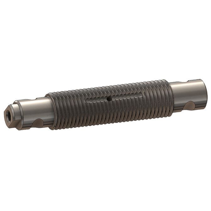 Thread Spring Pin THREADED SPRING PIN 6-5/8in OAL x 1-3/8in-6 x 3-1/2in L Thread x 5in C ...