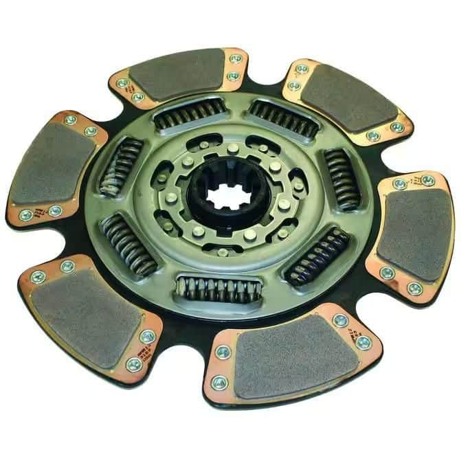 OTR 15.5” x 2” 7-Spring EZ Pedal Style Clutch Assembly