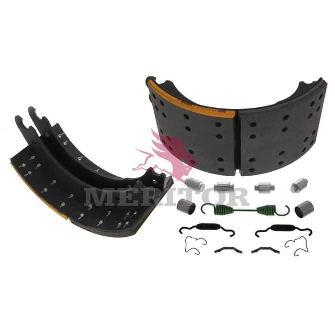 Meritor Relined Brake Shoe Kit 23K GAWR XK5234515Q | FleetPride