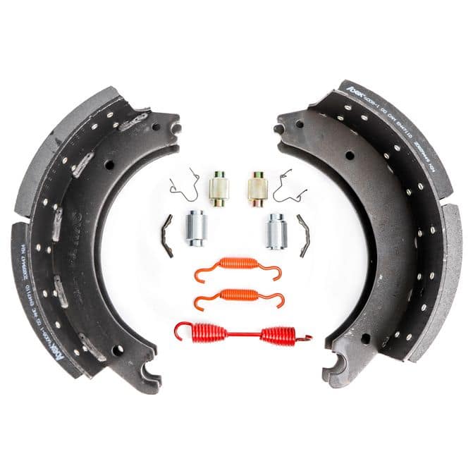 ABEX RELINED BRAKE SHOE KIT XKEN4711Q | FleetPride
