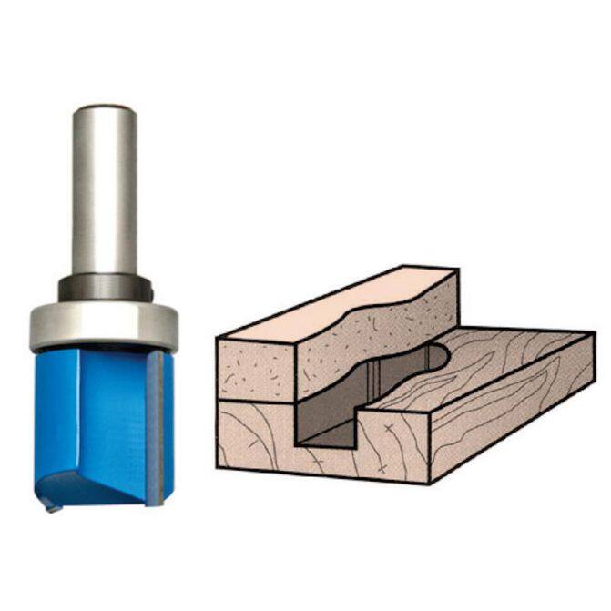 Router Patterning Bit 1 1/8 X 3 STRAIGHT PATERN ROUTER RB75026 | FleetPride