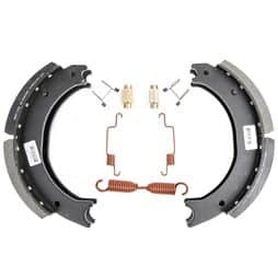 【送料無料（一部地域を除く）】 Shoe Lined - Shoe Brake Meritor Kit Hardware with その他