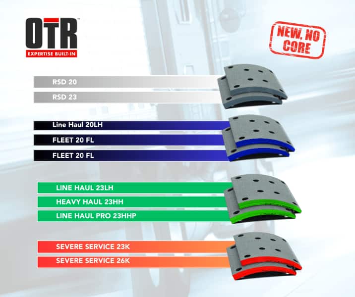OTR Brake Pads